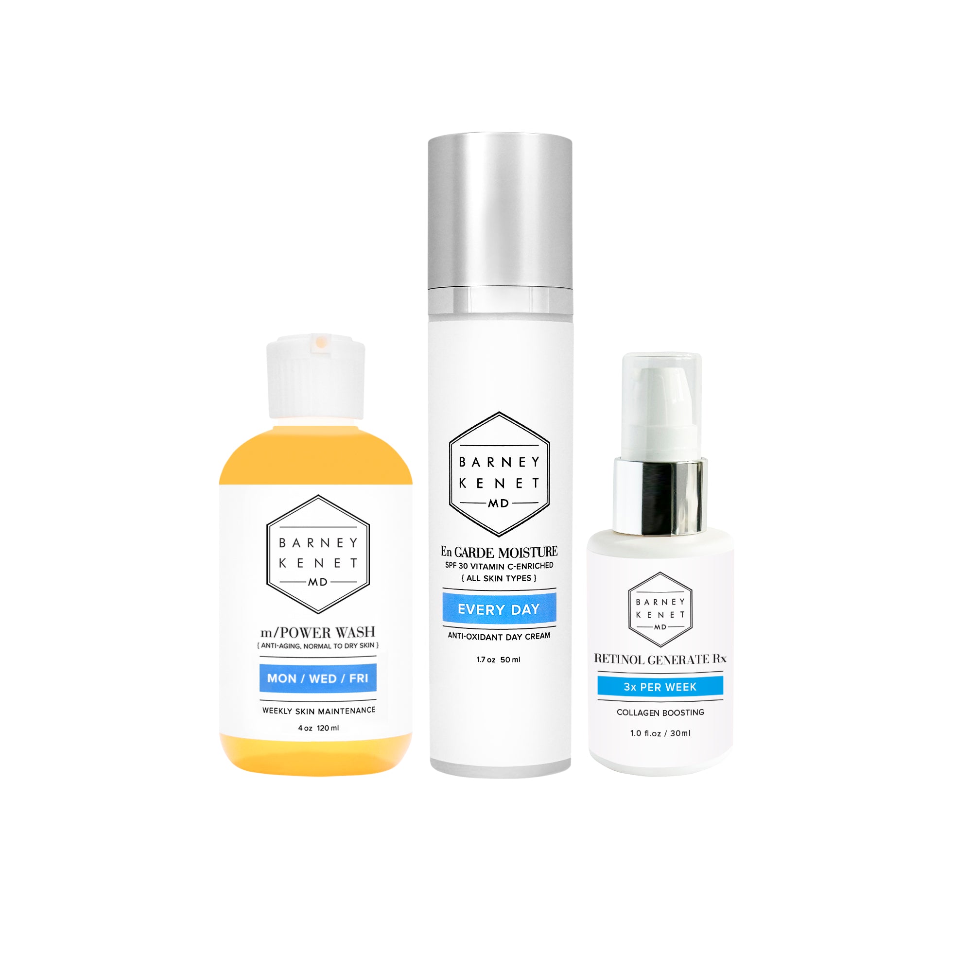 KenetMD The Holy Trinity | Essential Skincare for Radiance